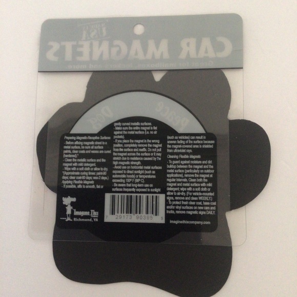 DOG CAT PET CAR MAGNET NWT - Picture 2 of 2